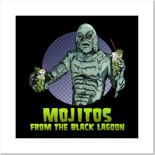 Mojitos from the Black Lagoon Posters and Art